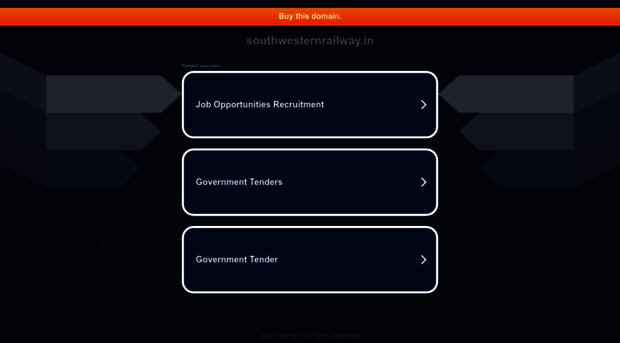 southwesternrailway.in