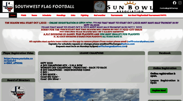 southwestflagfootball.com