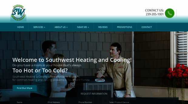 southwestheatingandcooling.com