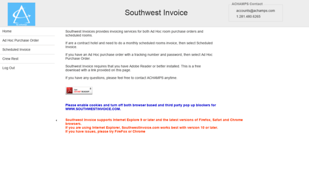 southwestinvoice.com