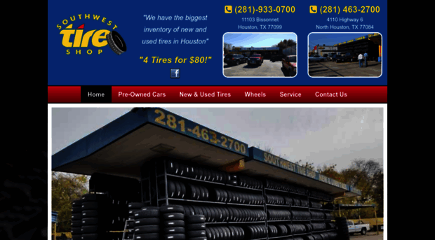 southwesttireshoptx.com