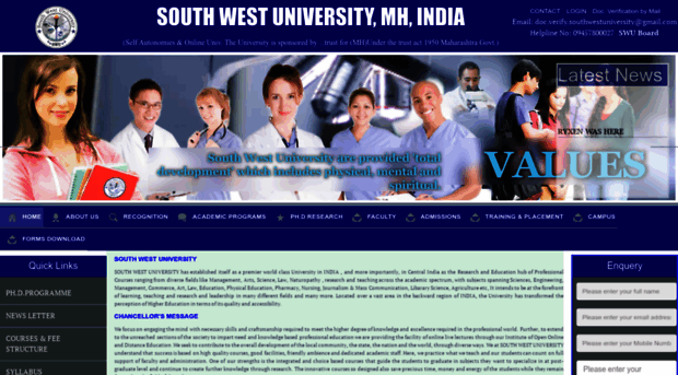 southwestuniversity.org