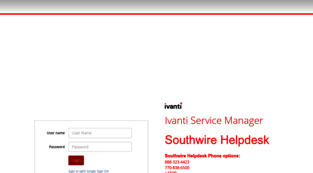 southwire.saasit.com