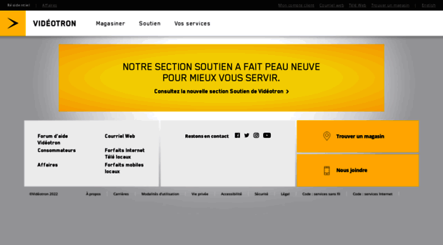 soutien.videotron.com