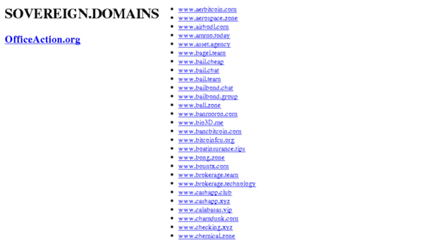 sovereign.domains