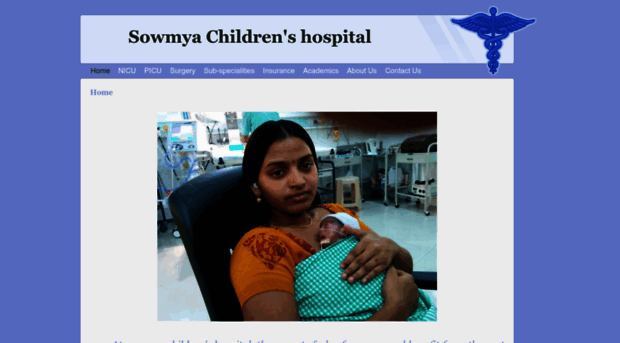 sowmyachildrenshospital.com