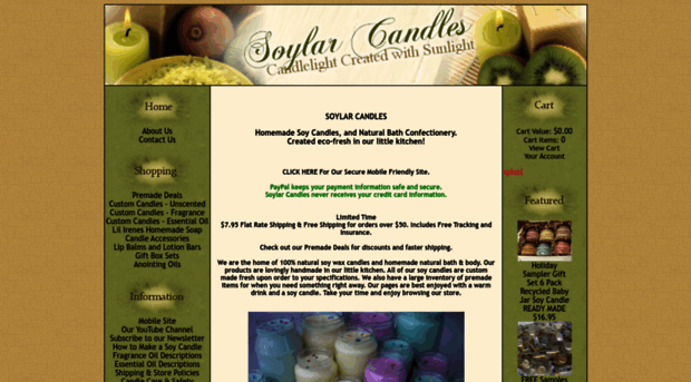 soylarcandles.com