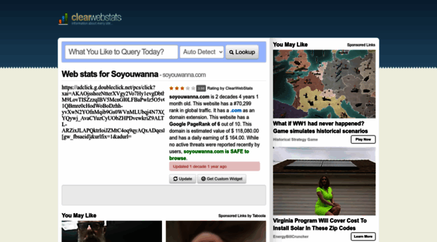 soyouwanna.com.clearwebstats.com