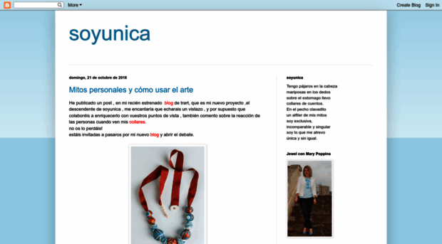 soyunica-soyunica.blogspot.com