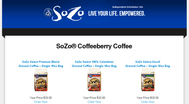 sozolifecoffee.com