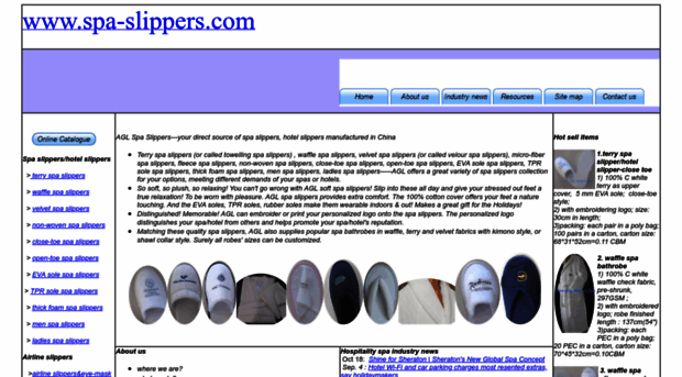 spa-slippers.com