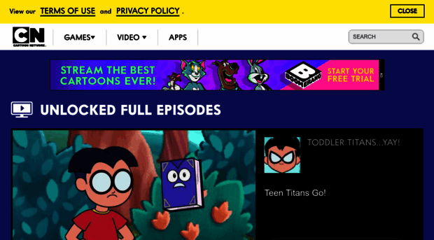 Cartoon Network  Free Games, Online Videos, Full Episodes, and
