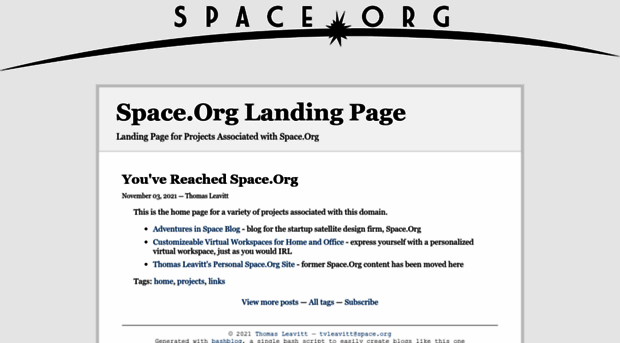 space.org