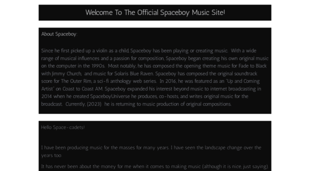 spaceboymusic.com