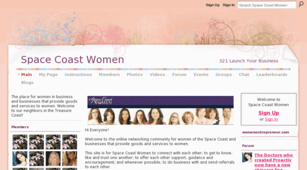 spacecoastwomen.ning.com