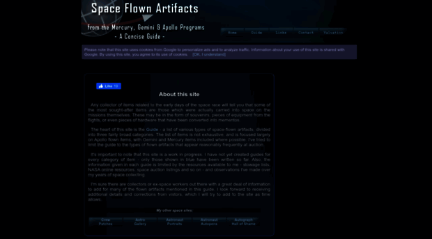 spaceflownartifacts.com