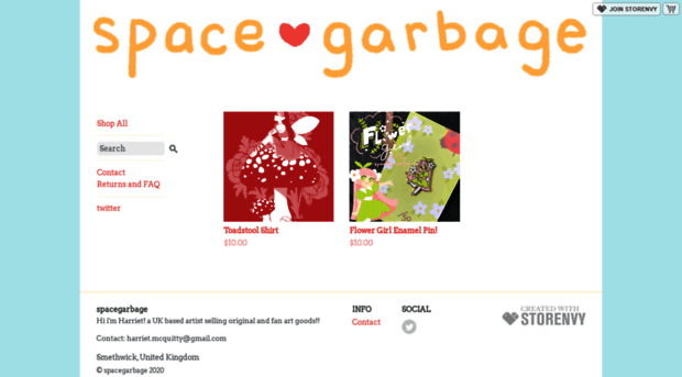 spacegarbage.storenvy.com