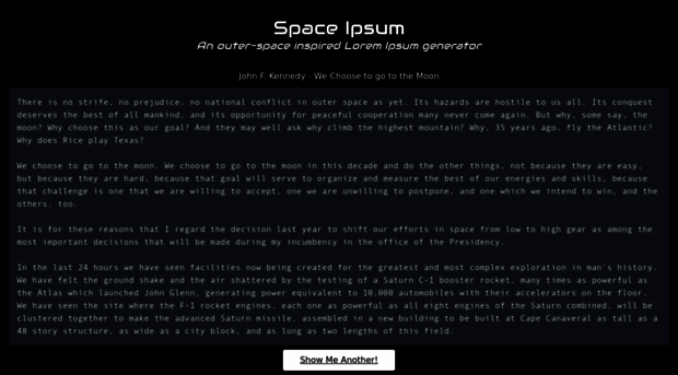 spaceipsum.com