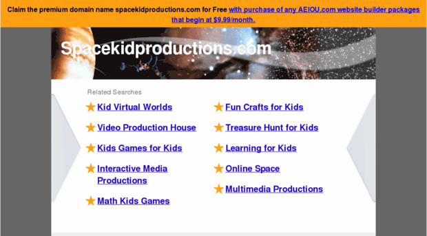 spacekidproductions.com