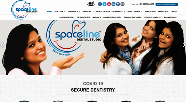 spacelinedental.com