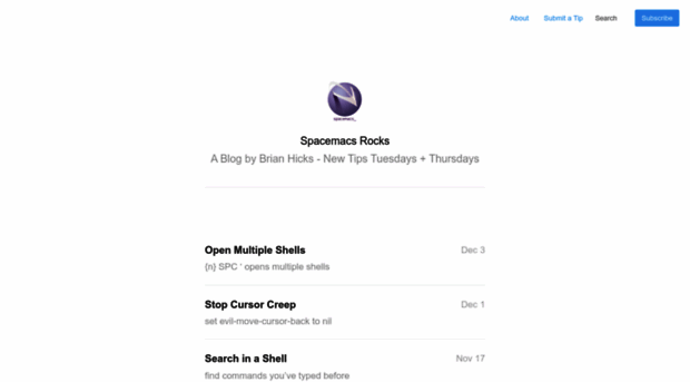spacemacs.brianthicks.com