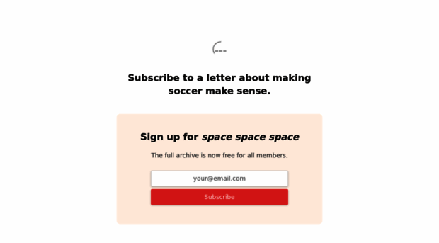 spacespacespaceletter.com