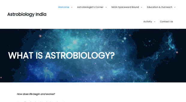 spacewardbound.astrobiologyindia.in