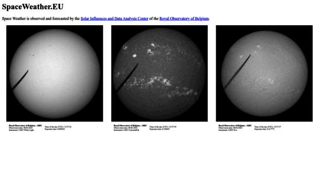 spaceweather.eu