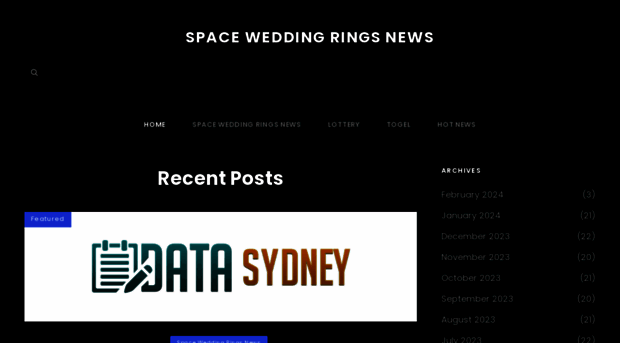 spaceweddingrings.com