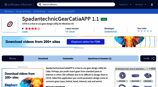 spadantechnicgearcatiaapp.software.informer.com