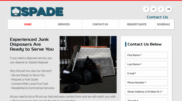 spadedisposal.com