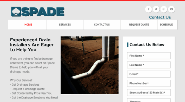 spadedrains.com