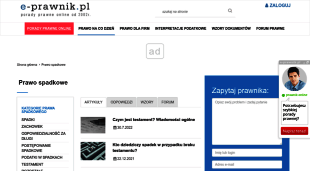 spadek.e-prawnik.pl