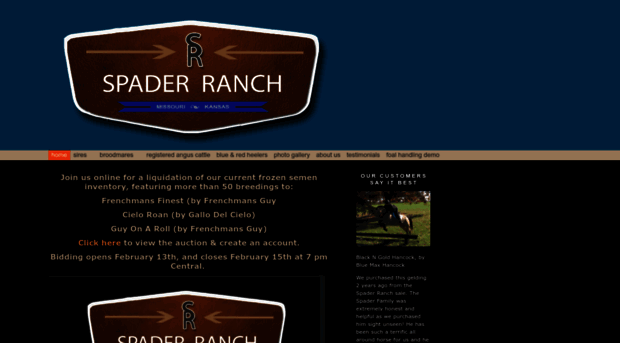 spaderranch.com