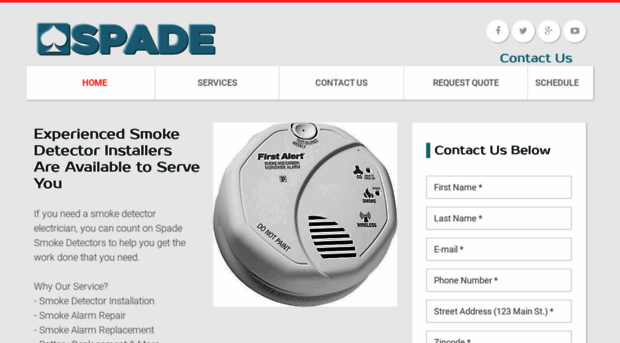 spadesmokedetectors.com