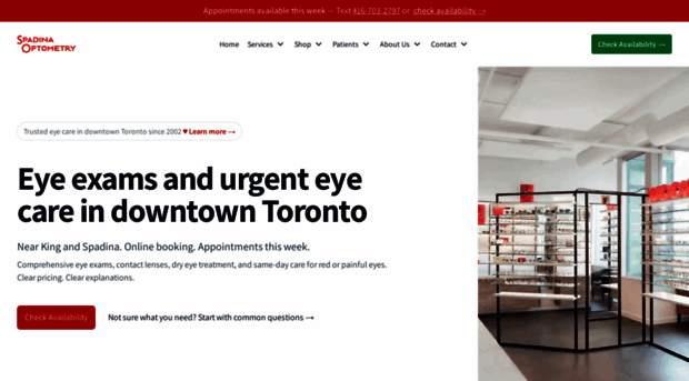 spadinaoptometry.ca