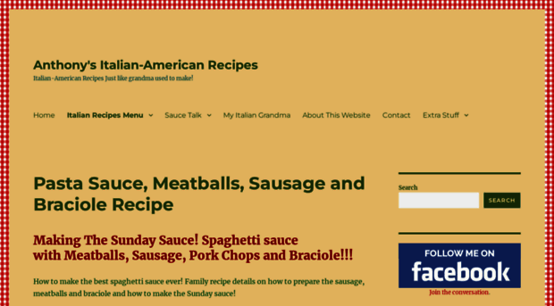 spaghettisauceandmeatballs.com
