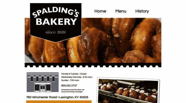 spaldingsbakery.com