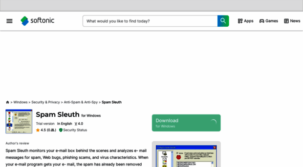 spam-sleuth.en.softonic.com