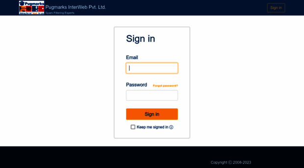 spamfilter.pugmarks.in
