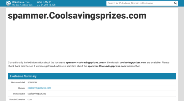 spammer.coolsavingsprizes.com.ipaddress.com