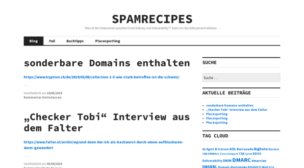 spamrecipes.wordpress.com