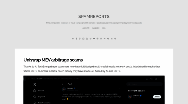 spamreports.report