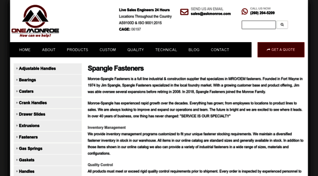 spanglefasteners.com