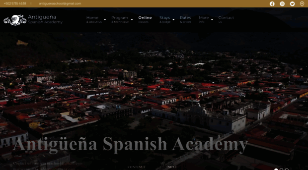 spanishacademyantiguena.com