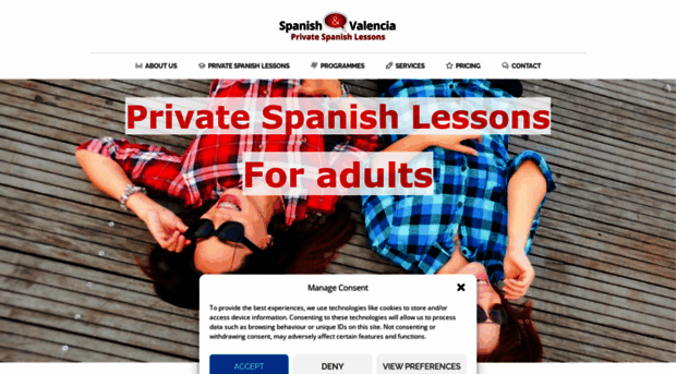 spanishclassesvalencia.com