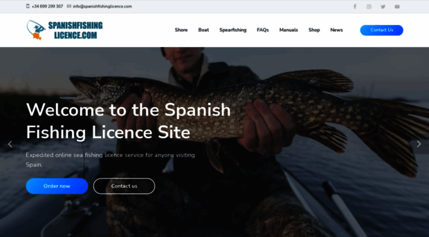 spanishfishinglicence.com