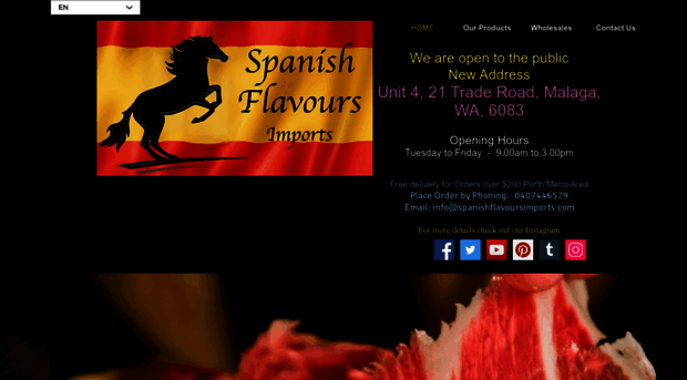 spanishflavoursimports.com