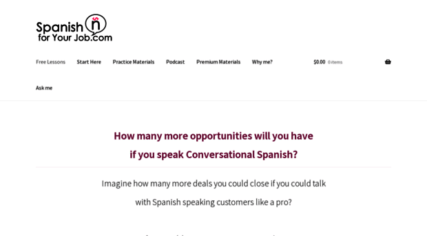 spanishforyourjob.com