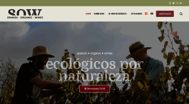 spanishorganicwines.com